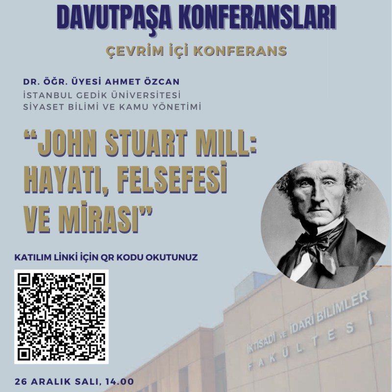 John Stuart Mill: Hayatı, Felsefesi ve Mirası-Yıldız Teknik&nbsp;Üniversitesi